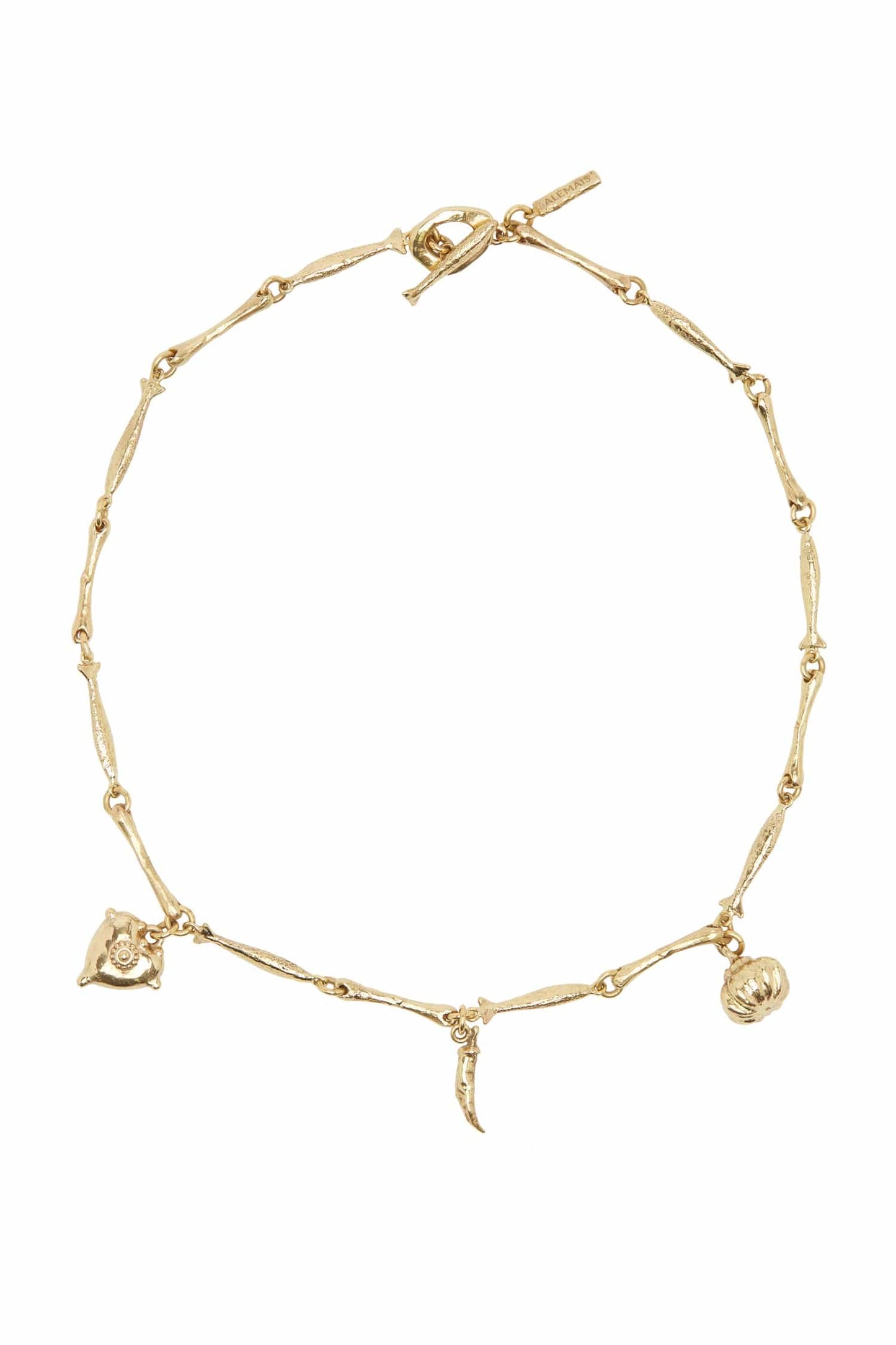 Alemais Tesoro Multi Chain Charm Necklace