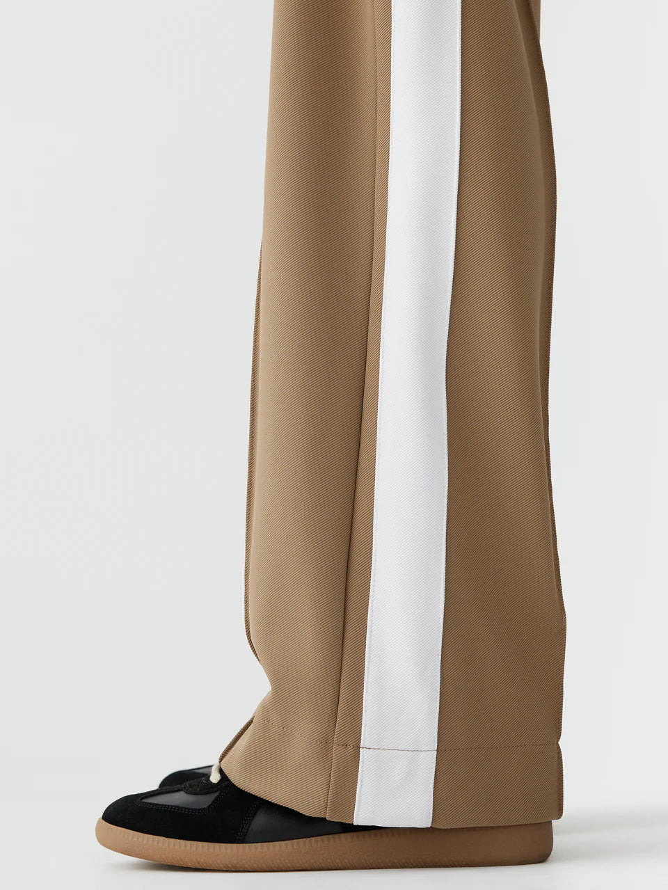 Bassike Twill Stripe Detail Pant