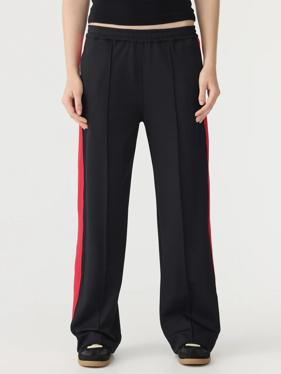 Bassike Twill Stripe Detail Pant