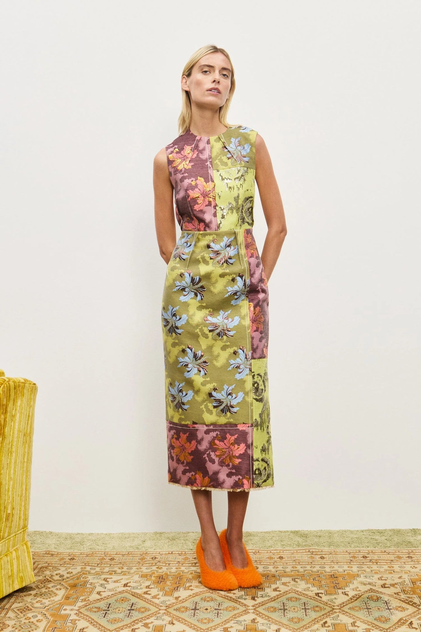 Alémais – Adriana Jacquard Gown