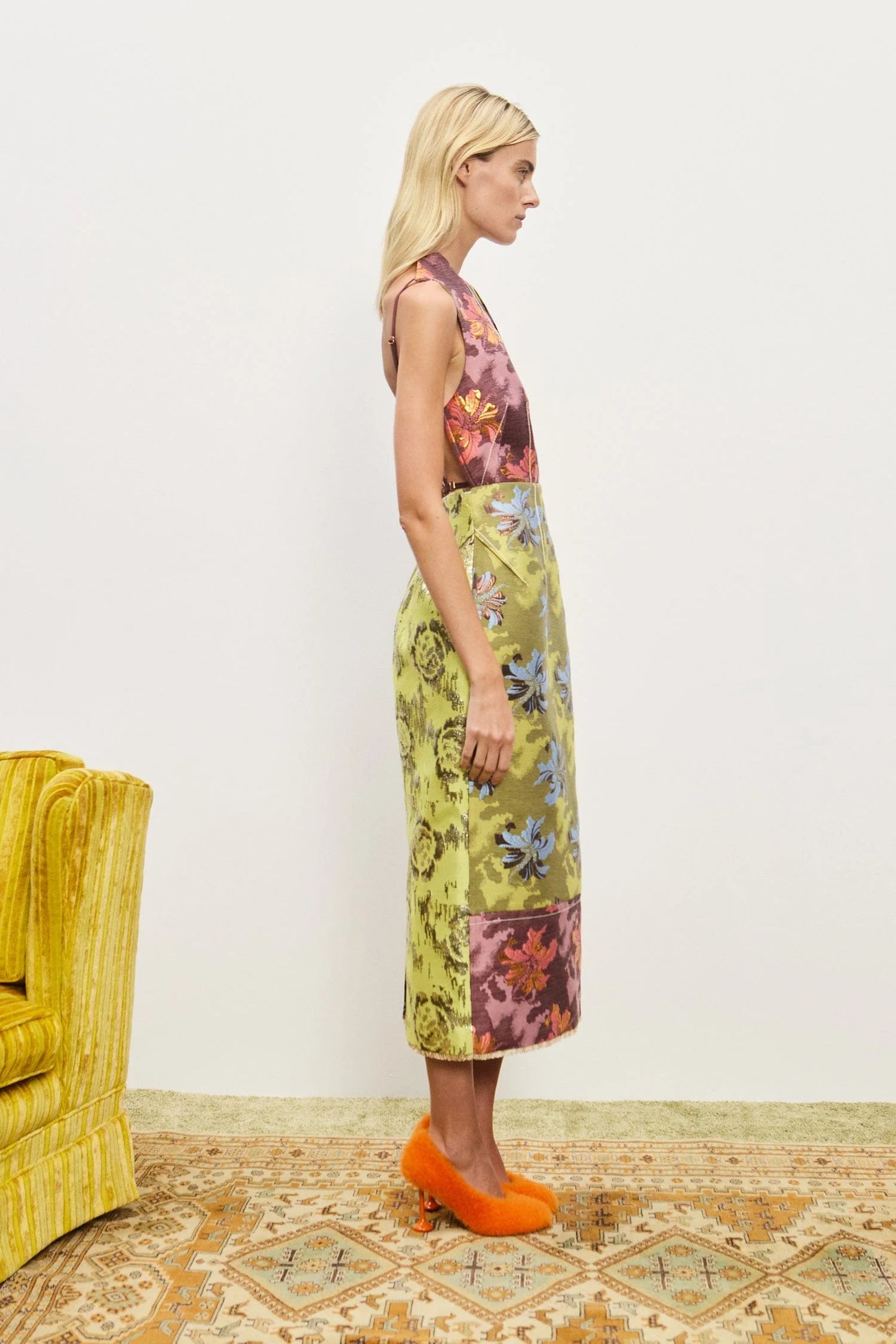 Alémais – Adriana Jacquard Gown
