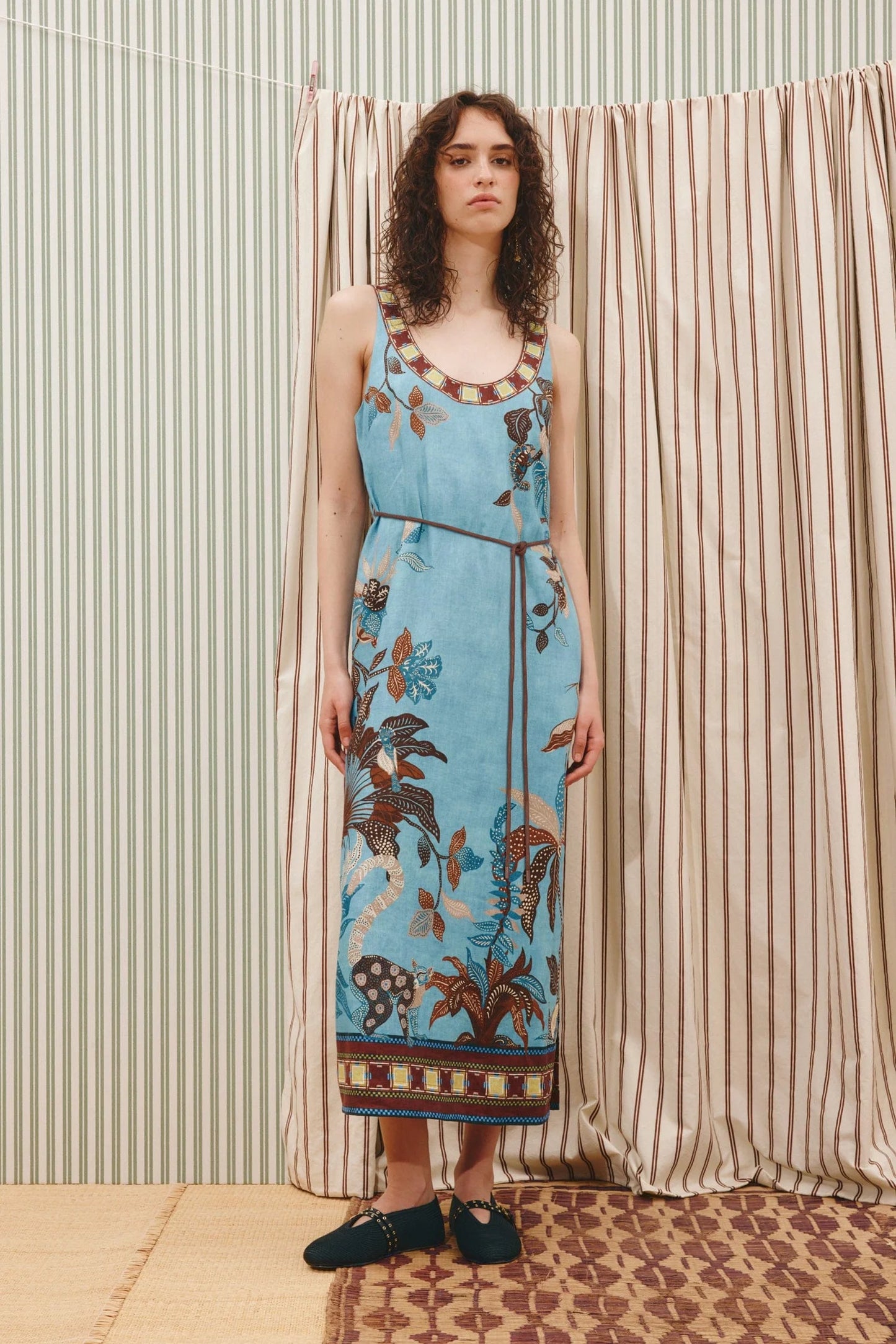 Georgie Sleeveless Midi Dress