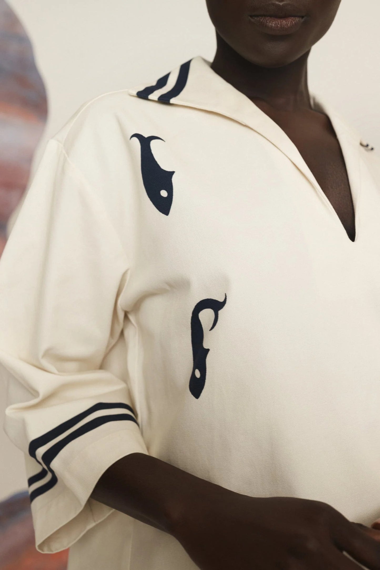 Alemais Marine Tunic Dress