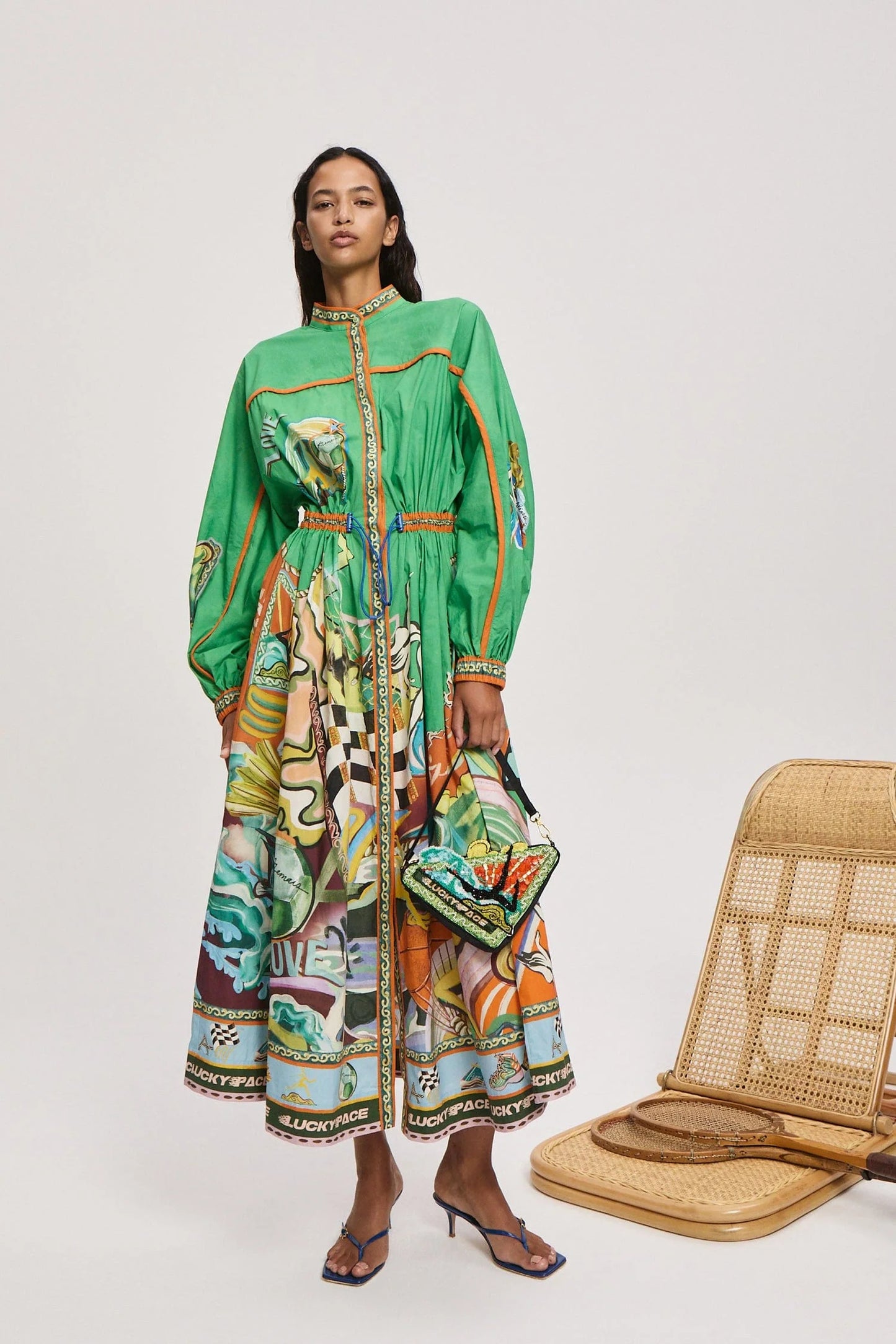 Alemais Lucky Pace Shirtdress