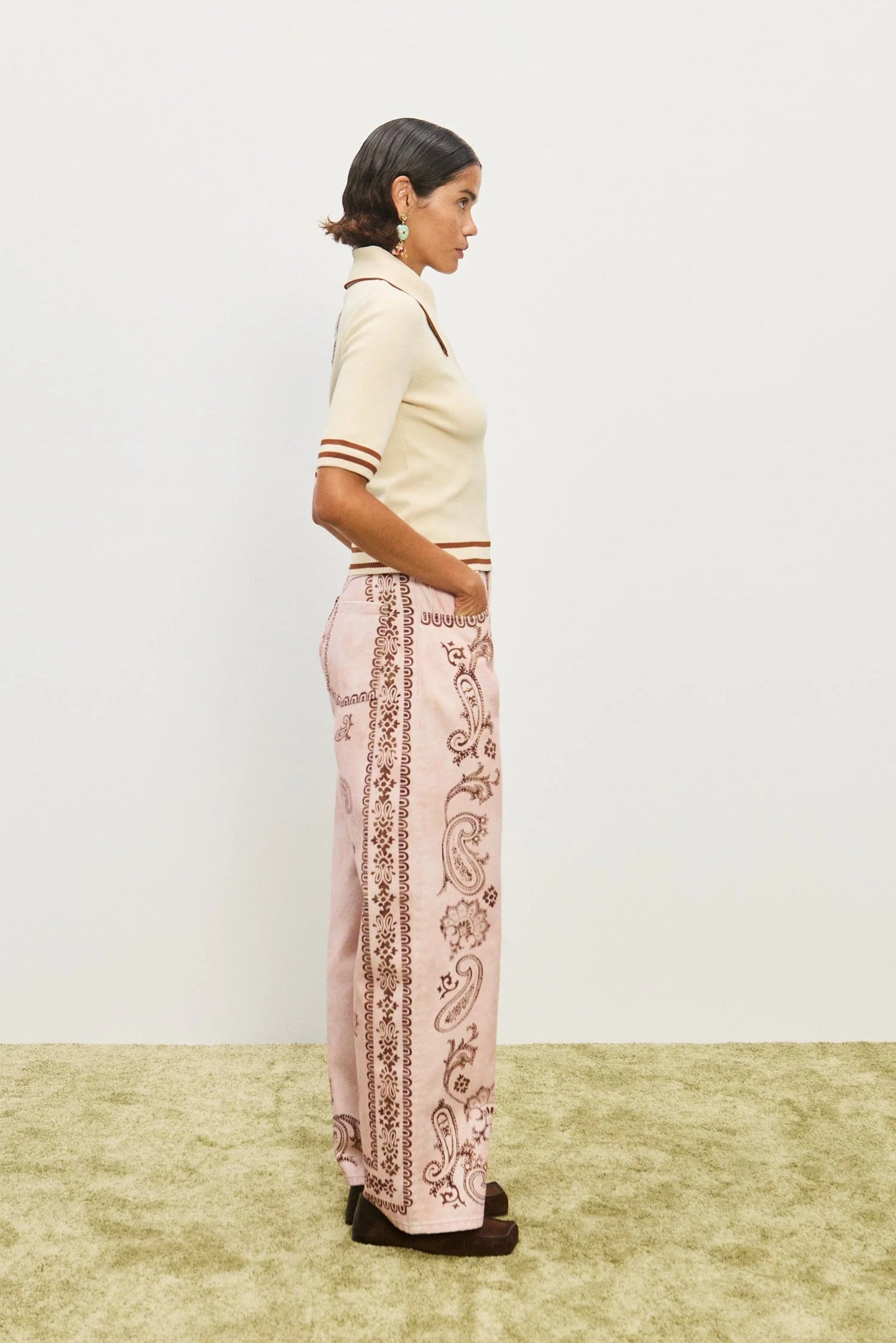 Alemais Sora Knit Polo