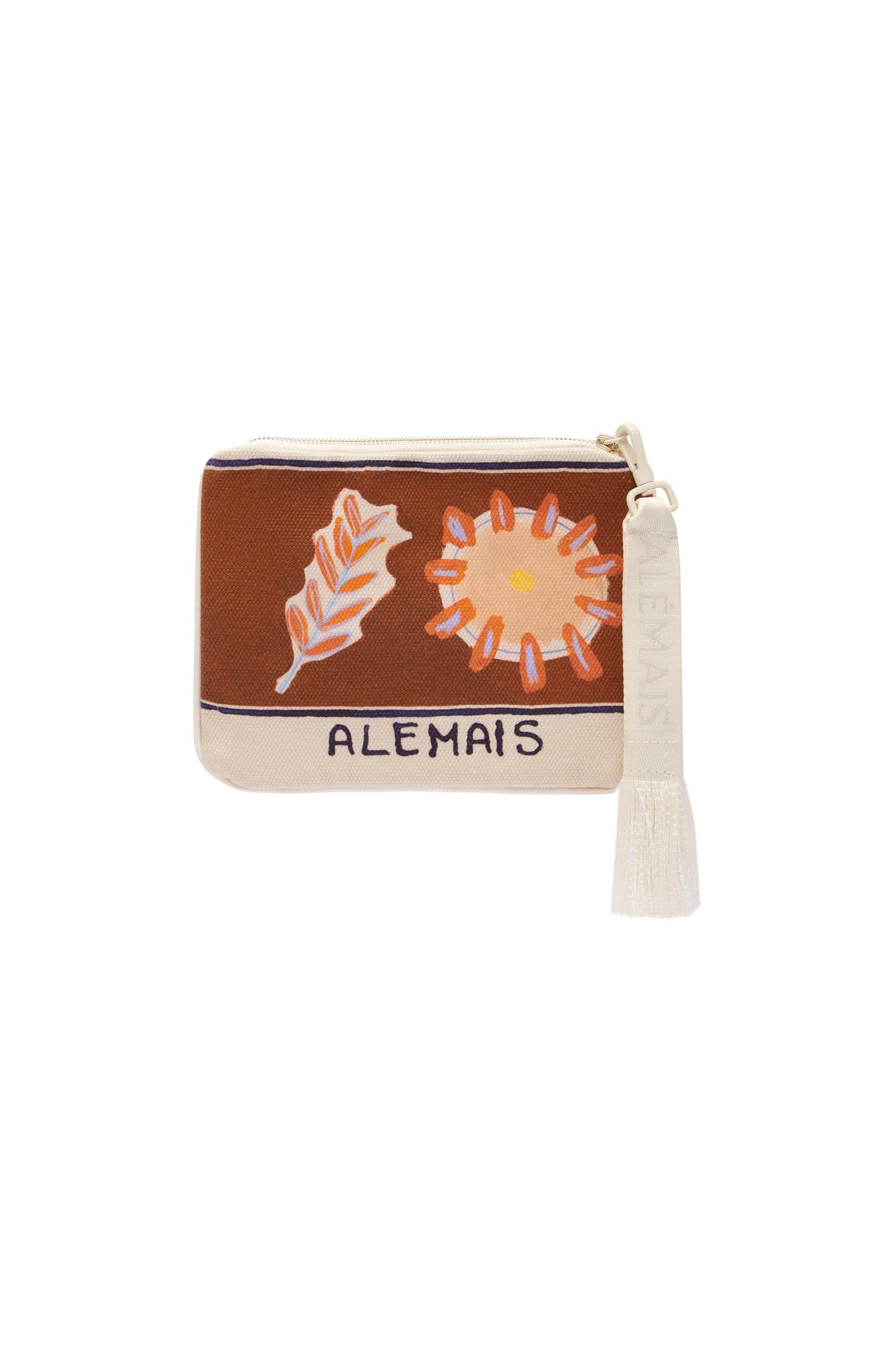 Alemais Soleil D'Amour Patch Zip Pouch