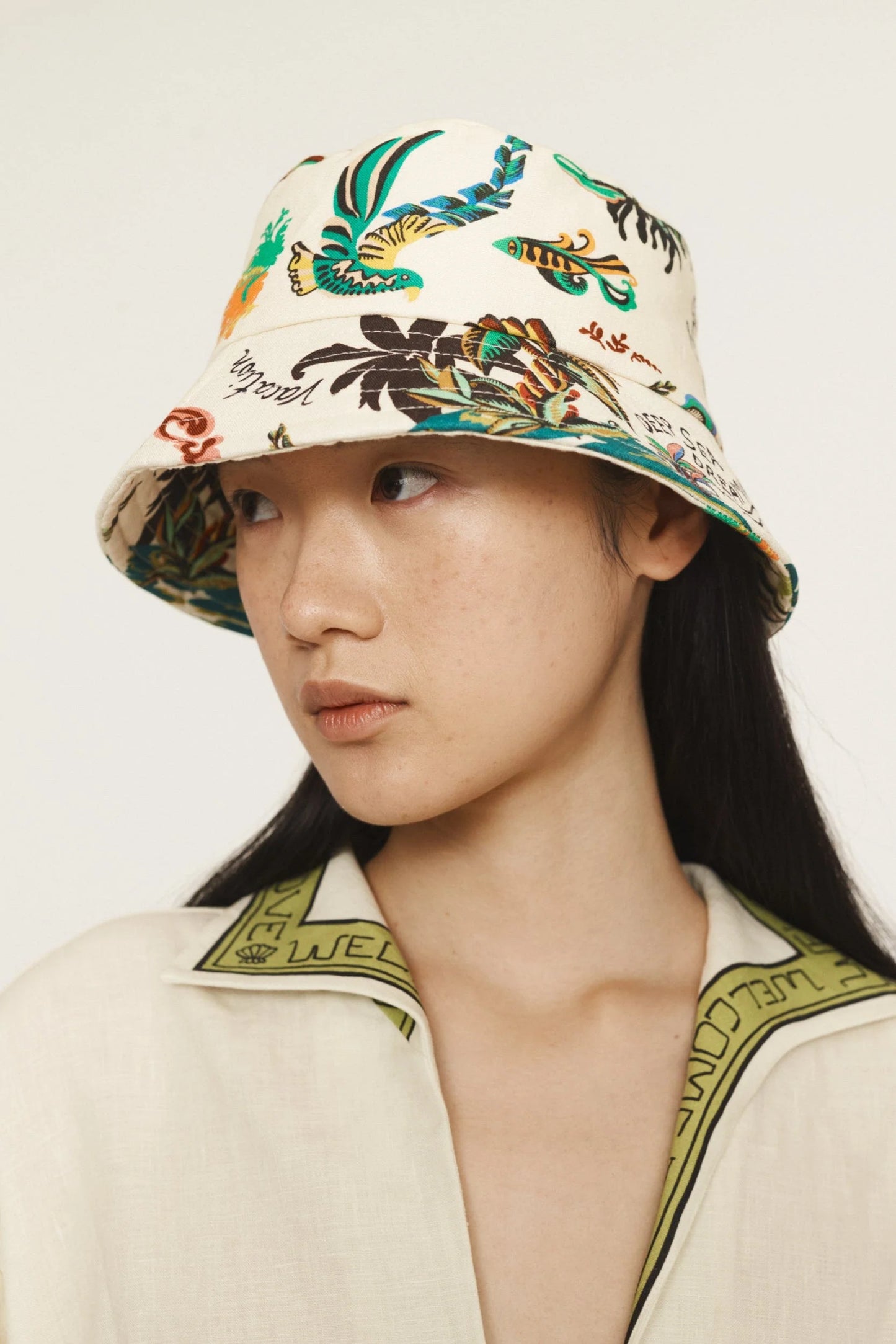 Alemais Day Dream Narrow Brim Bucket Hat