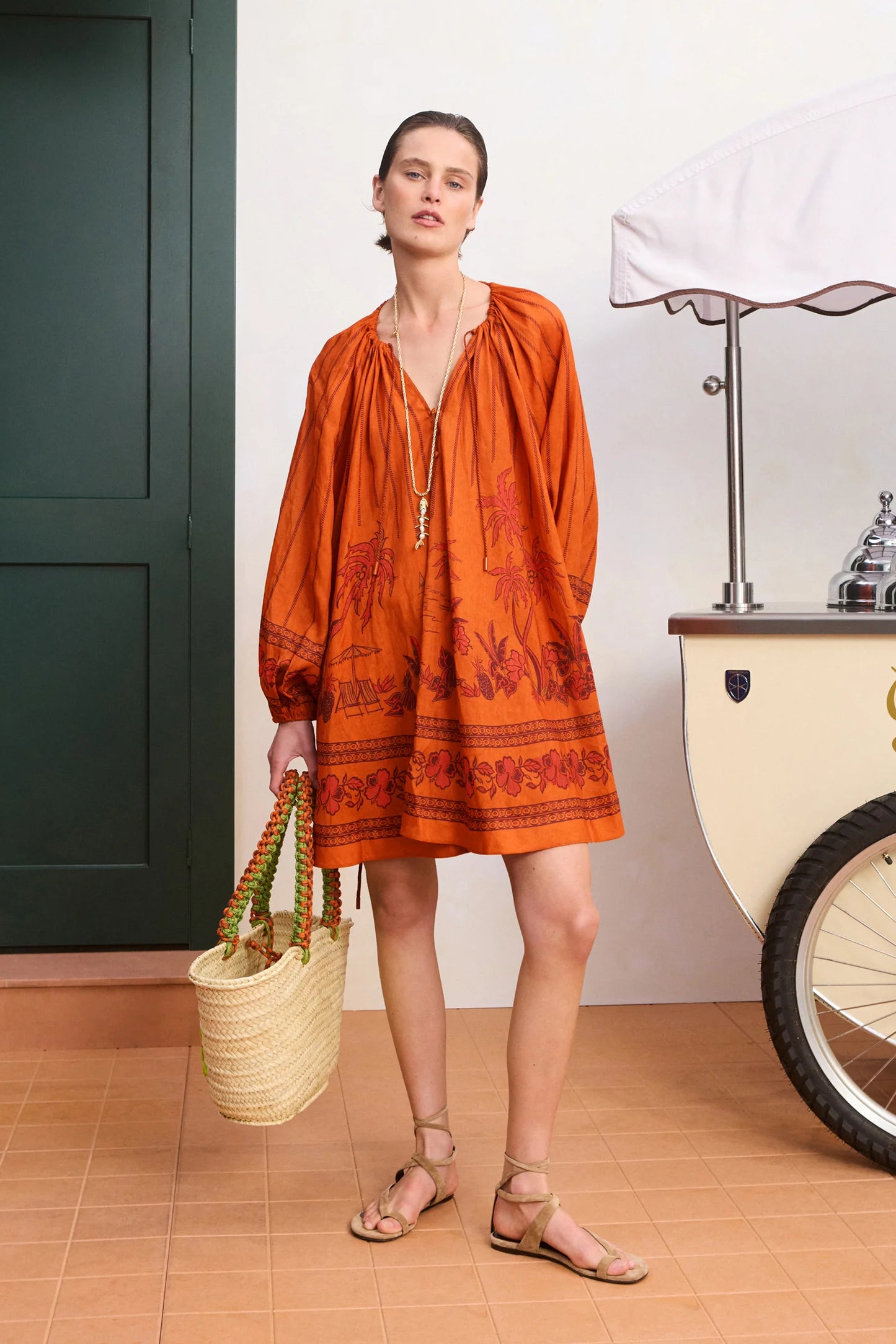 Alemais Boathouse Mini Dress
