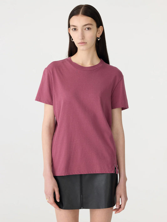 Bassike Classic t-Shirt - Faded Plum