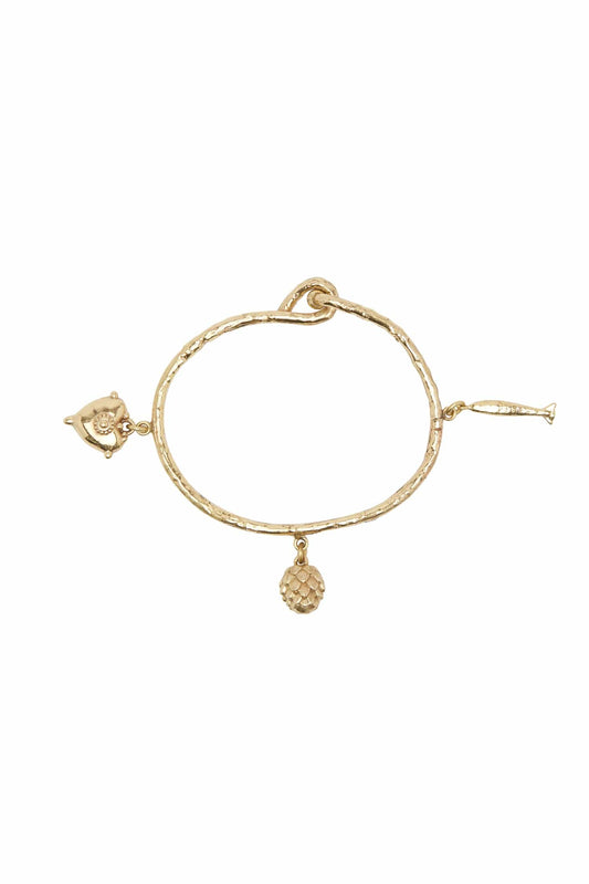 Alemais Tesoro Multi Charm Bangle