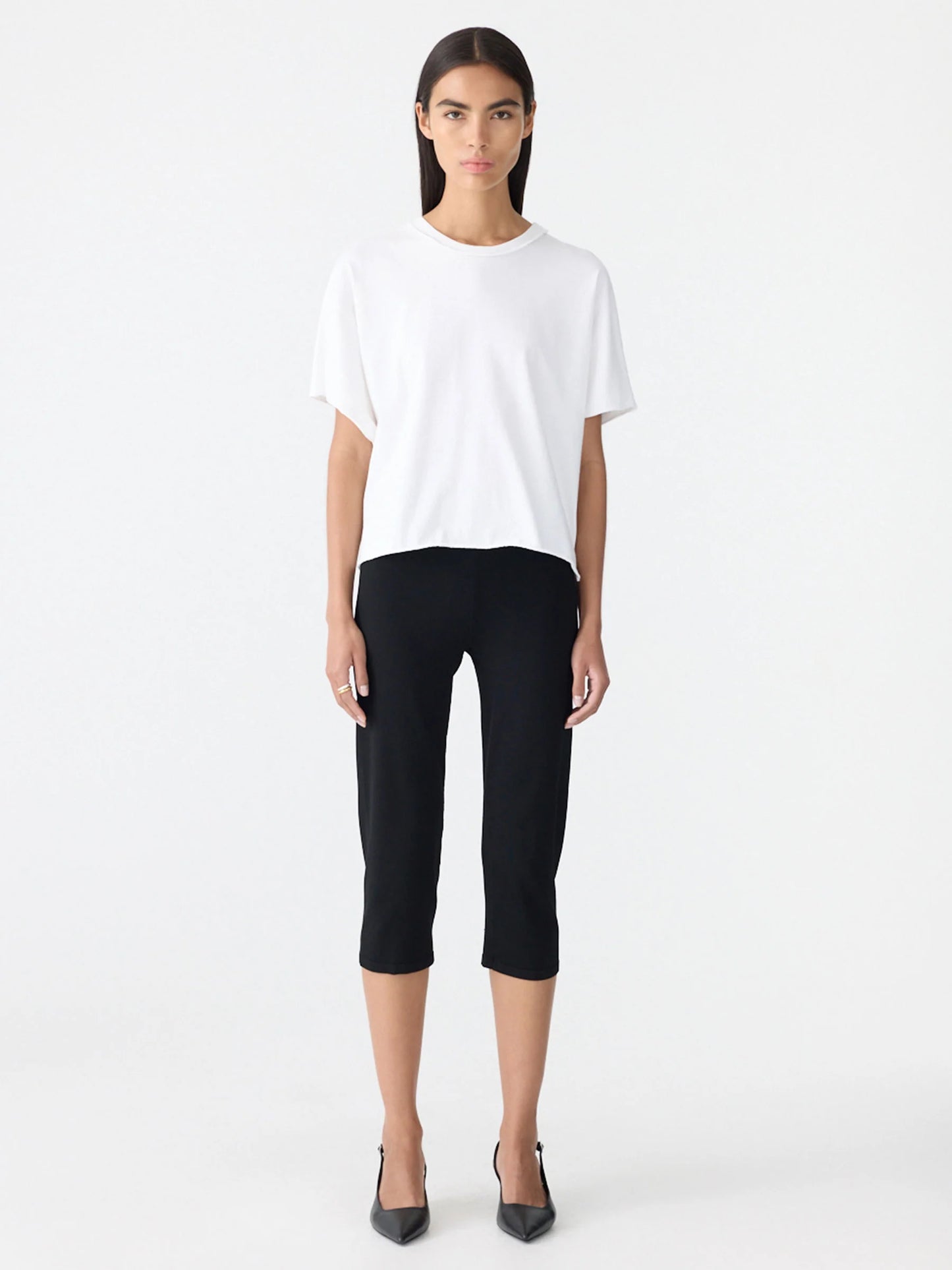 Bassike Midweight Slouch Boxy Tank