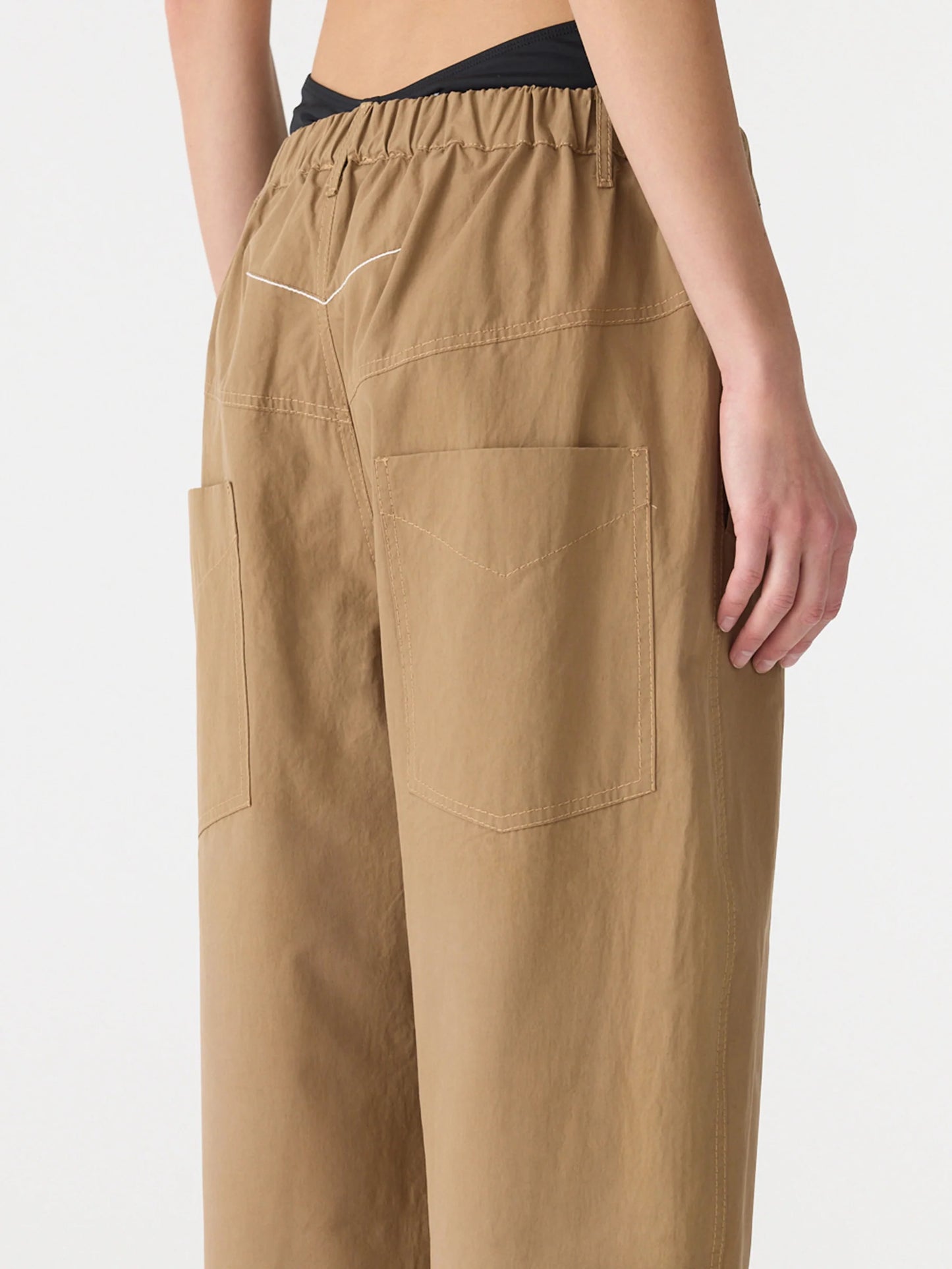 Bassike Crushed Cotton  Summer Pant