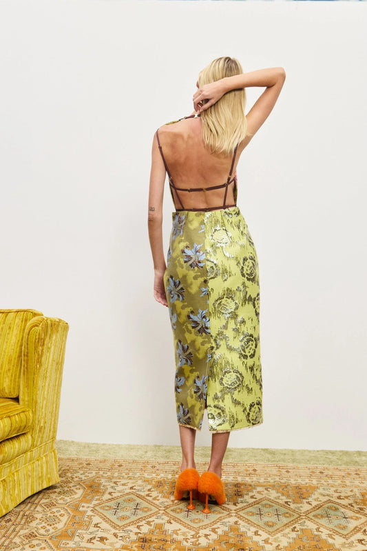 Alémais – Adriana Jacquard Gown