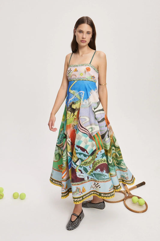 Alemais Lucky Pace Sundress
