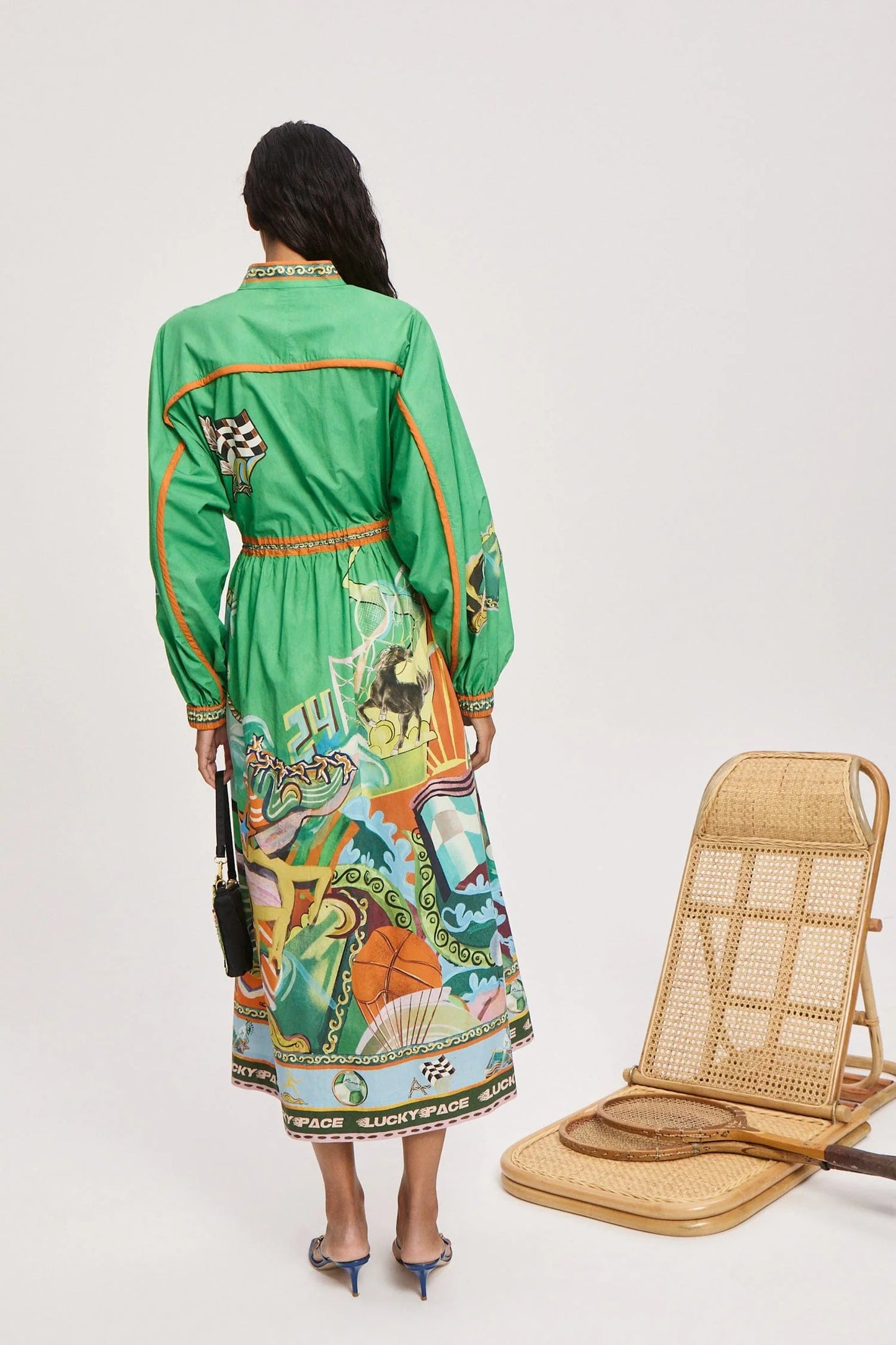 Alemais Lucky Pace Shirtdress