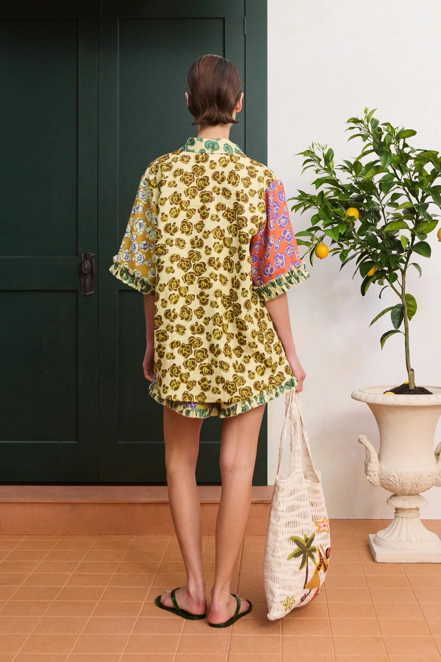 Alemais Patty Spliced Short