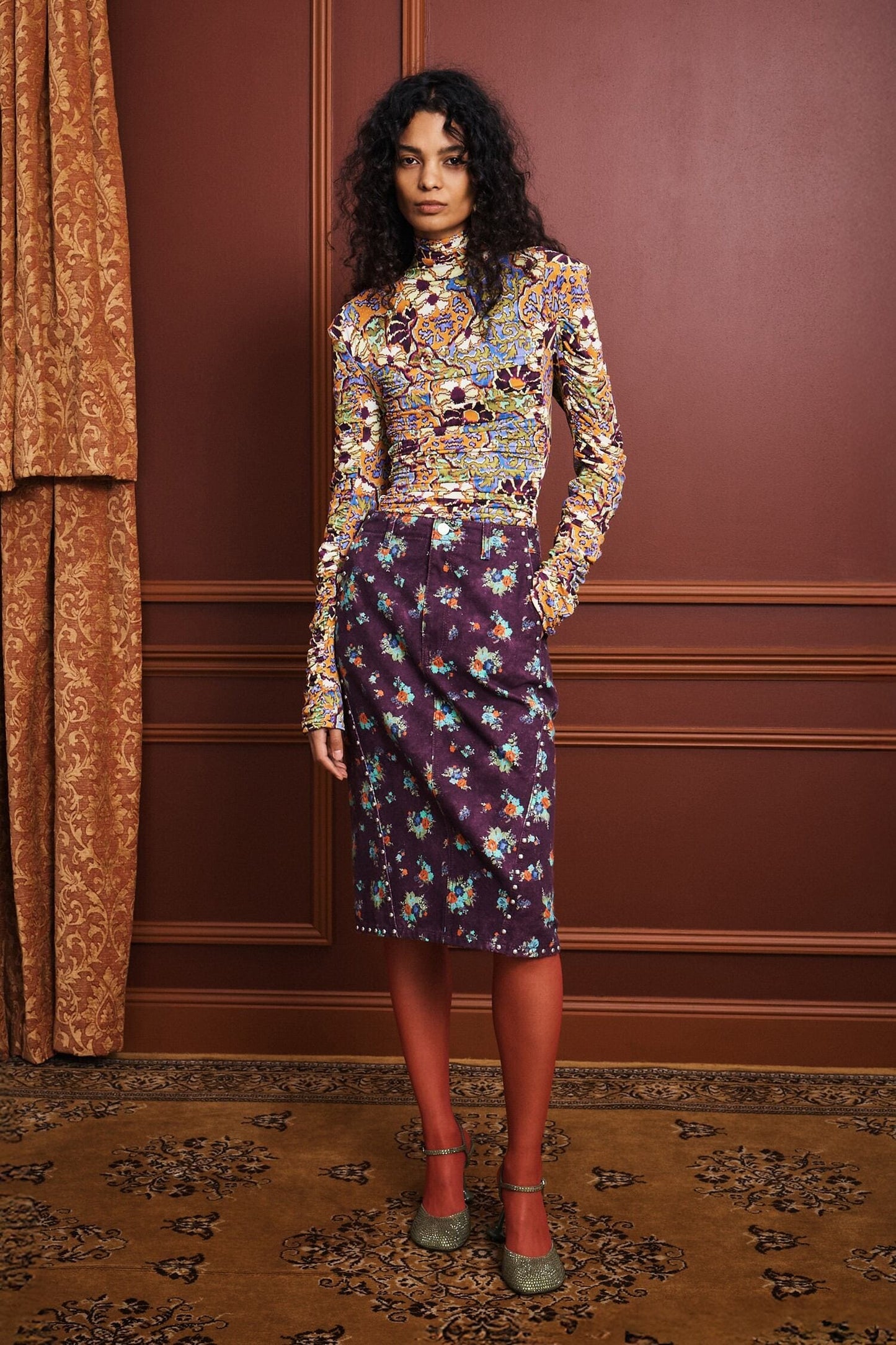 Alemais Joanna Ruched Top