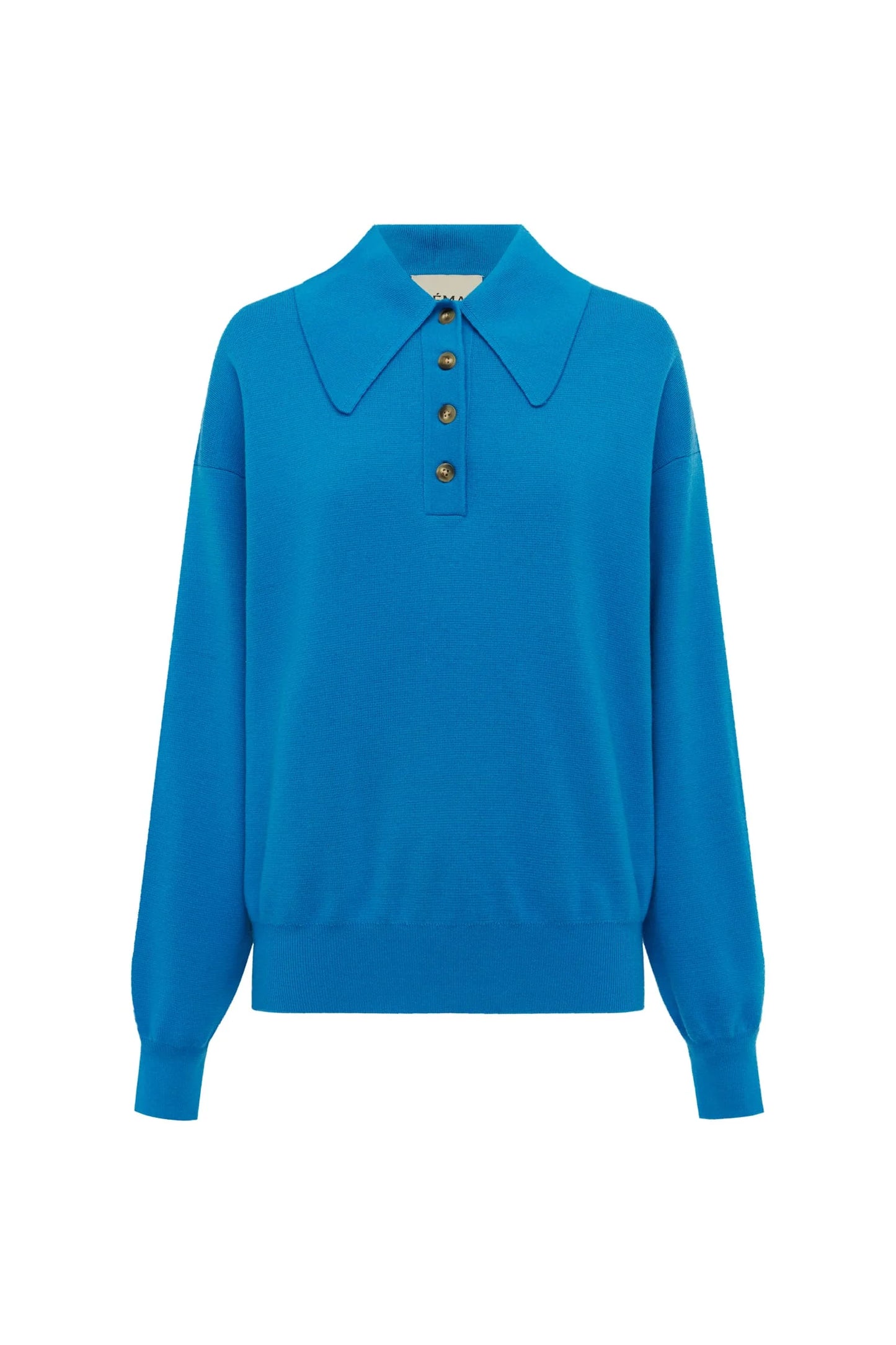Alemais Claudia  Azure Knit Polo
