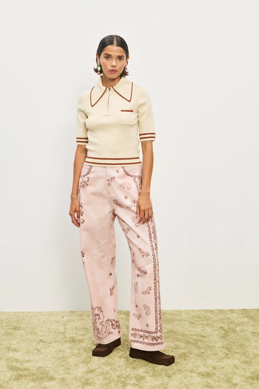 Alemais Sora Knit Polo