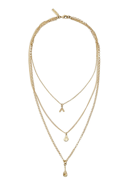 Alemais Le Jardin Multi Charm Necklace
