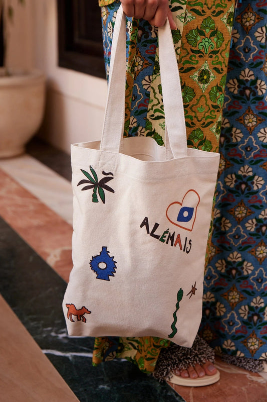 Alemais Maroc Library Tote