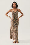 Deco Rouleau Dress - Small/Leopard