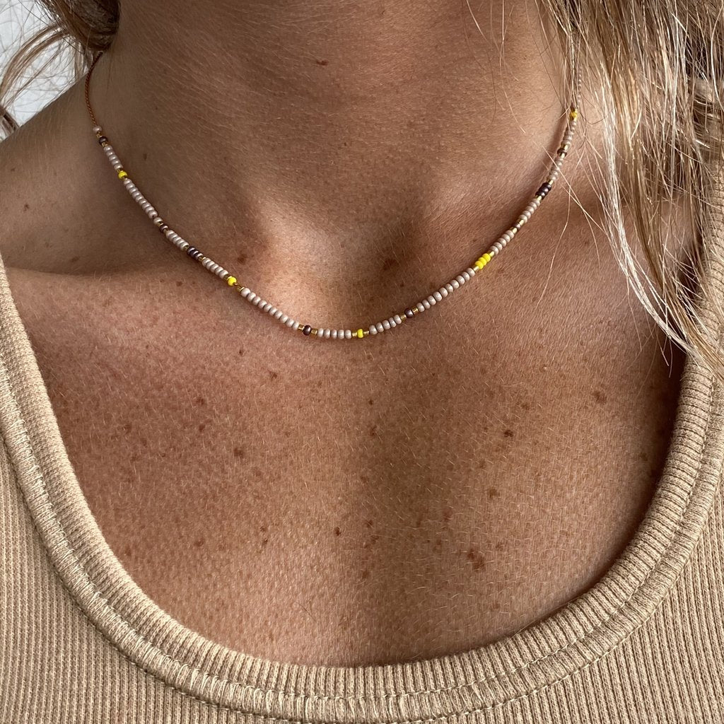 Athena & Co - Bronze G Necklace